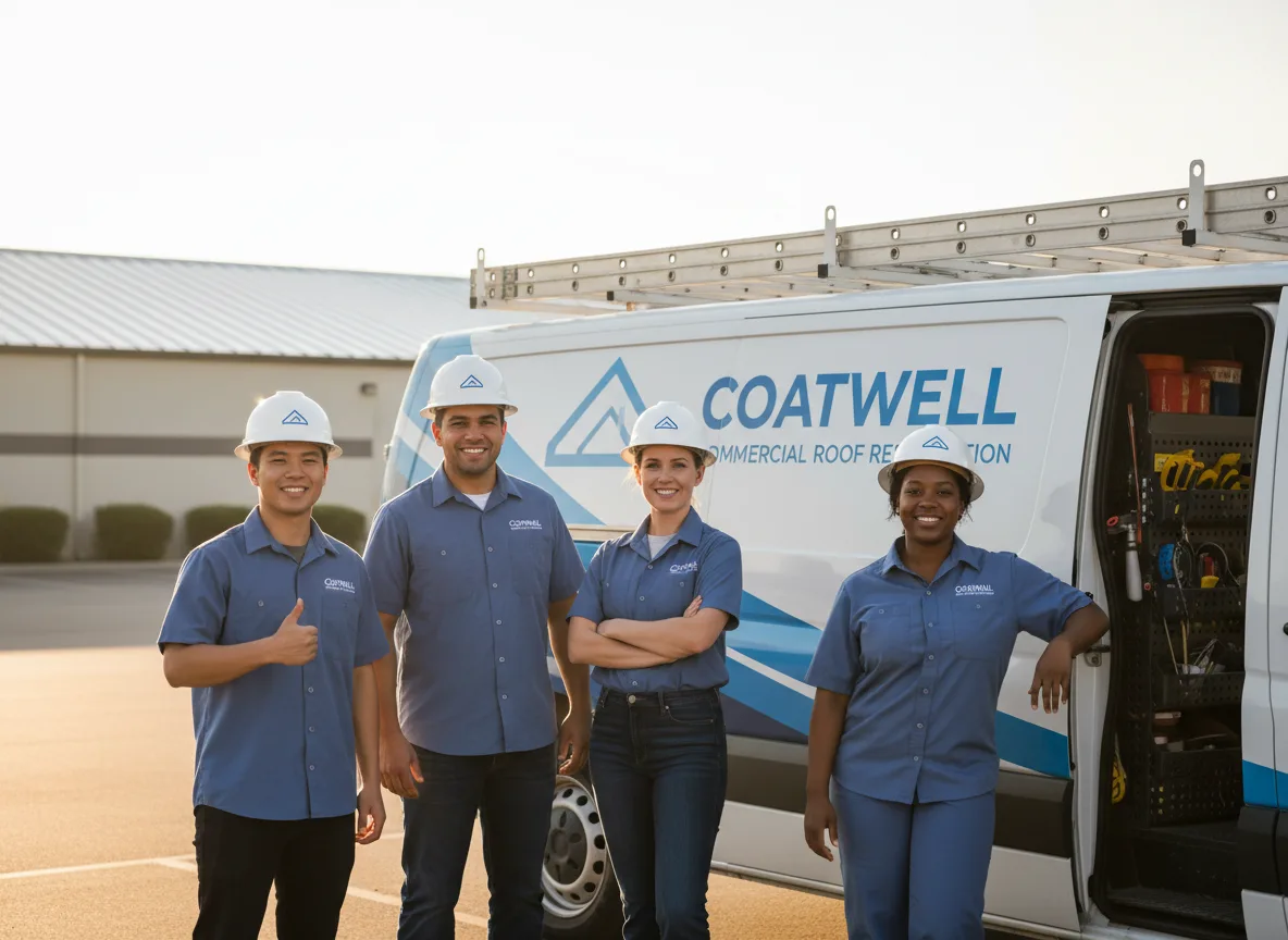 Commercial roof coating company in Stanfield, OR